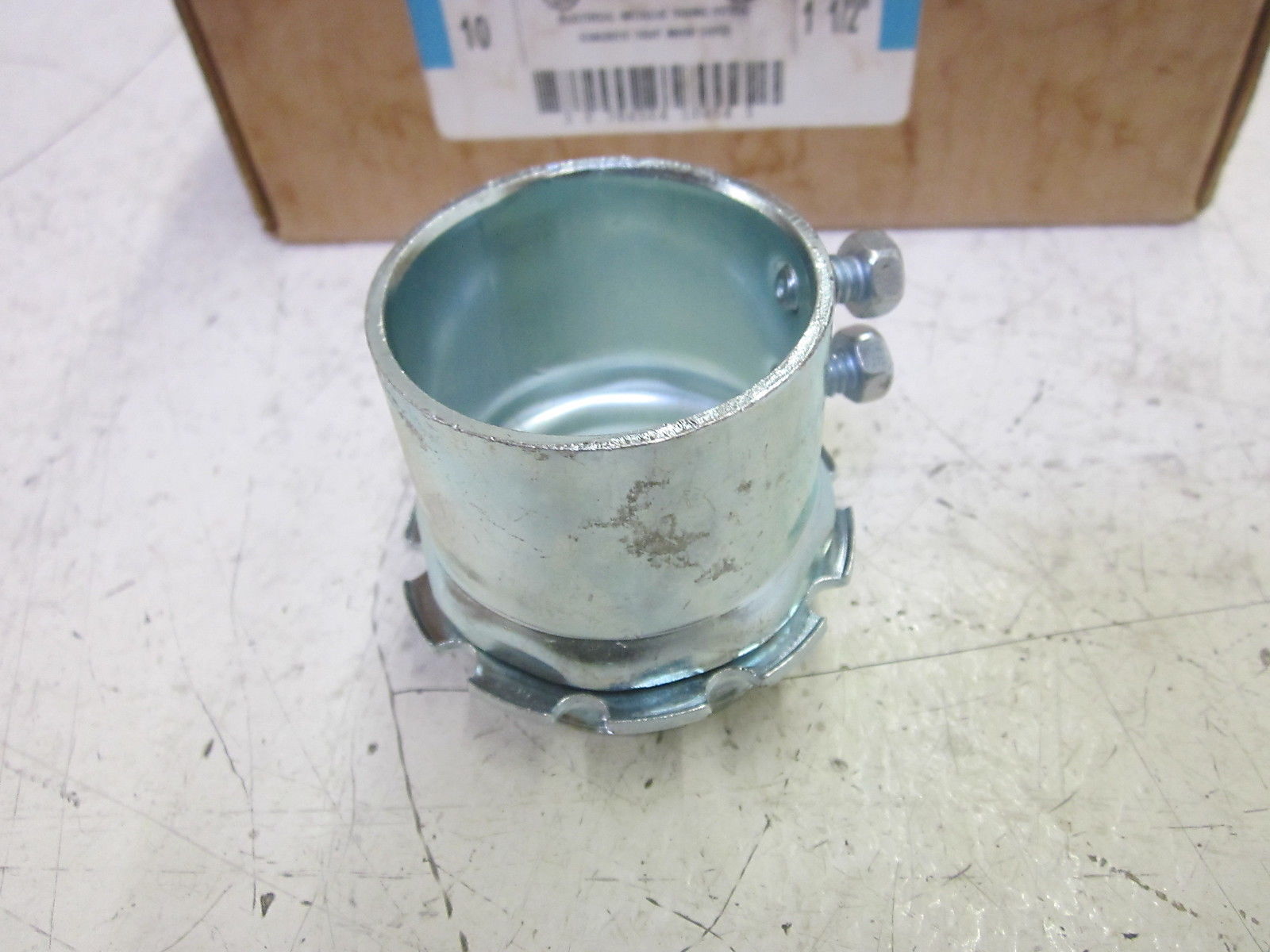 LOT OF 10 CROUSE-HINDS 454 SET CREW TYPE BOX CONN. 1-1/2" NSMP