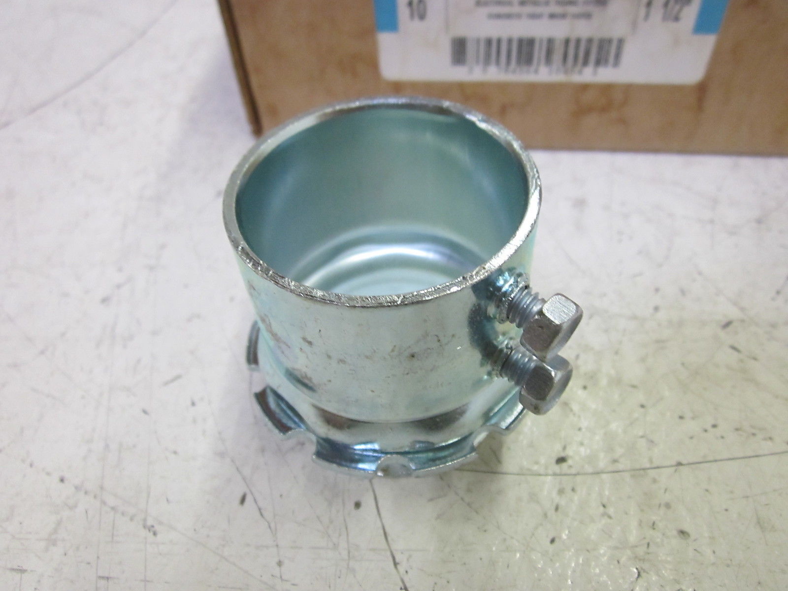 LOT OF 10 CROUSE-HINDS 454 SET CREW TYPE BOX CONN. 1-1/2" NSMP
