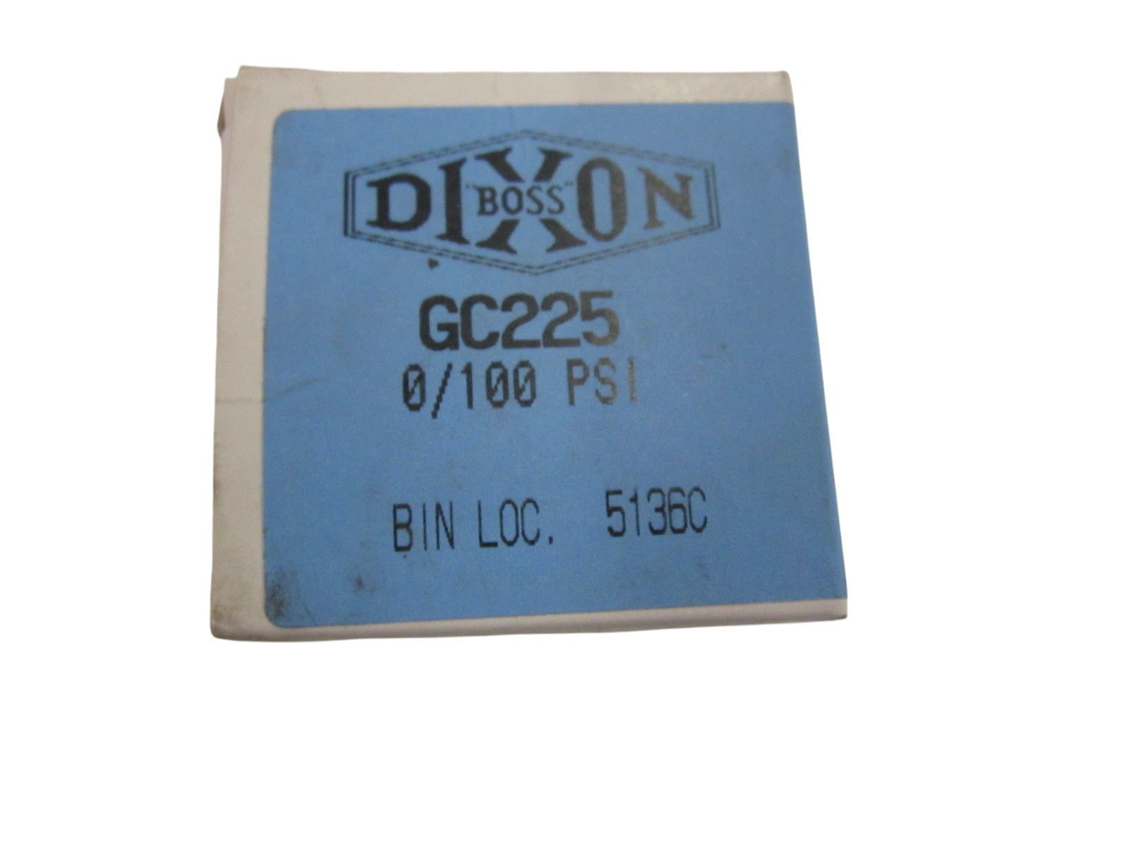 DIXON GC225 PRESSURE GAUGE 0-100 PSI  NSMP