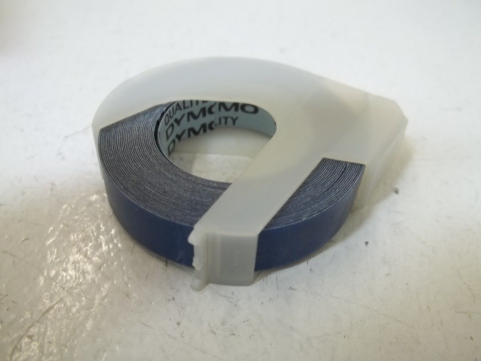 LOT OF 10 DYMO 5201 06 3/8"X12' GL. BLUE EMBOSSING TAPE NSMP