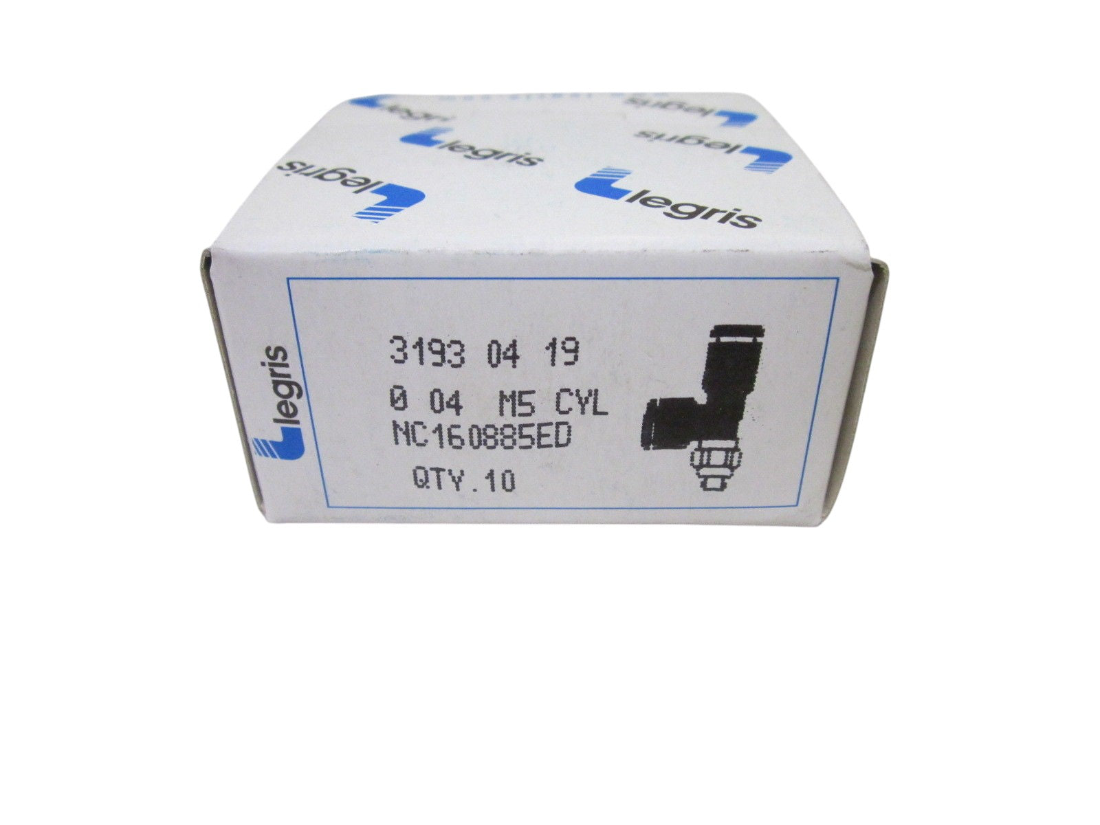 LOT OF 10 LEGRIS 3193 04 19 MALE RUN TEE, THREAD NSMP