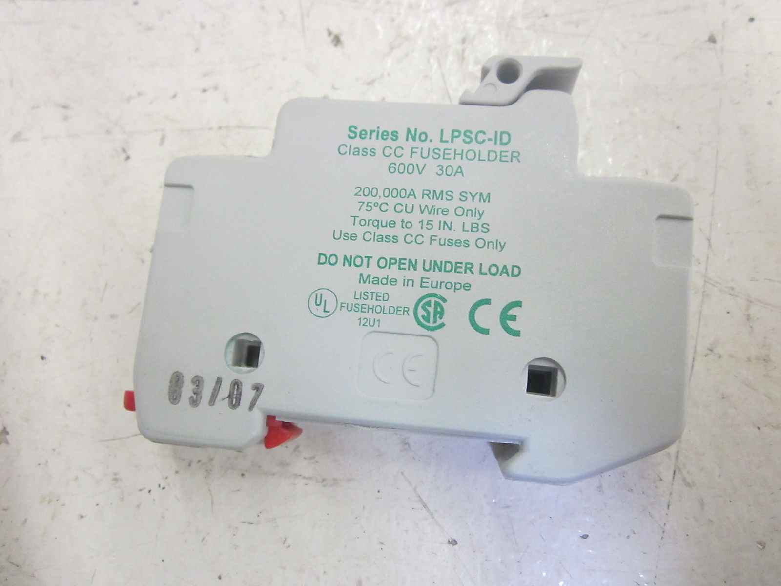 LOT OF 10 LITTLEFUSE LPSC0011D CIRCUIT BREAKER 30A 600V  NSMP