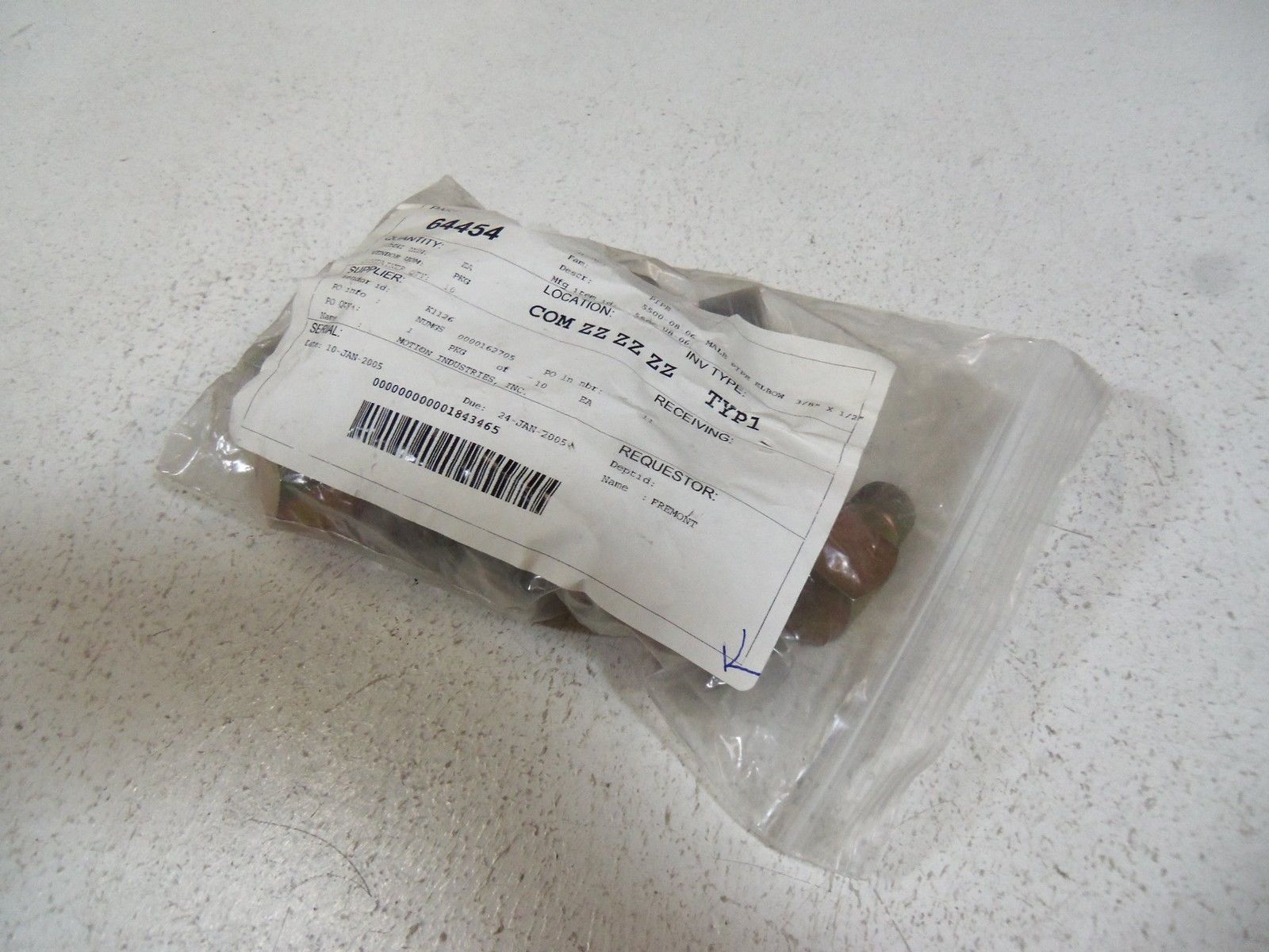 LOT OF 10 MALE PIPE ELBOW 3/8" X 1/2" 5500-08-06 NSNP