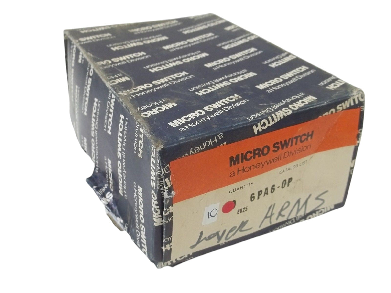 LOT OF 10 MICROSWITCH 6PA6-OP ROLLER ARMS KIT NSMP