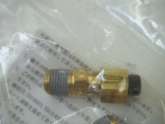 LOT OF 10 NITTA MOORE C1N1/4-PT1/8 FITTINGS *NEW IN A BAG*