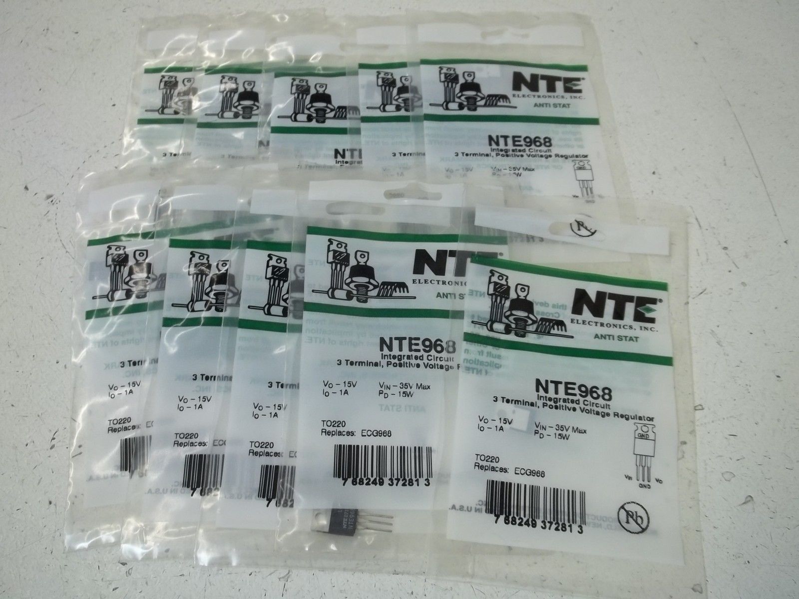LOT OF 10 NTE NTE968 NSMP