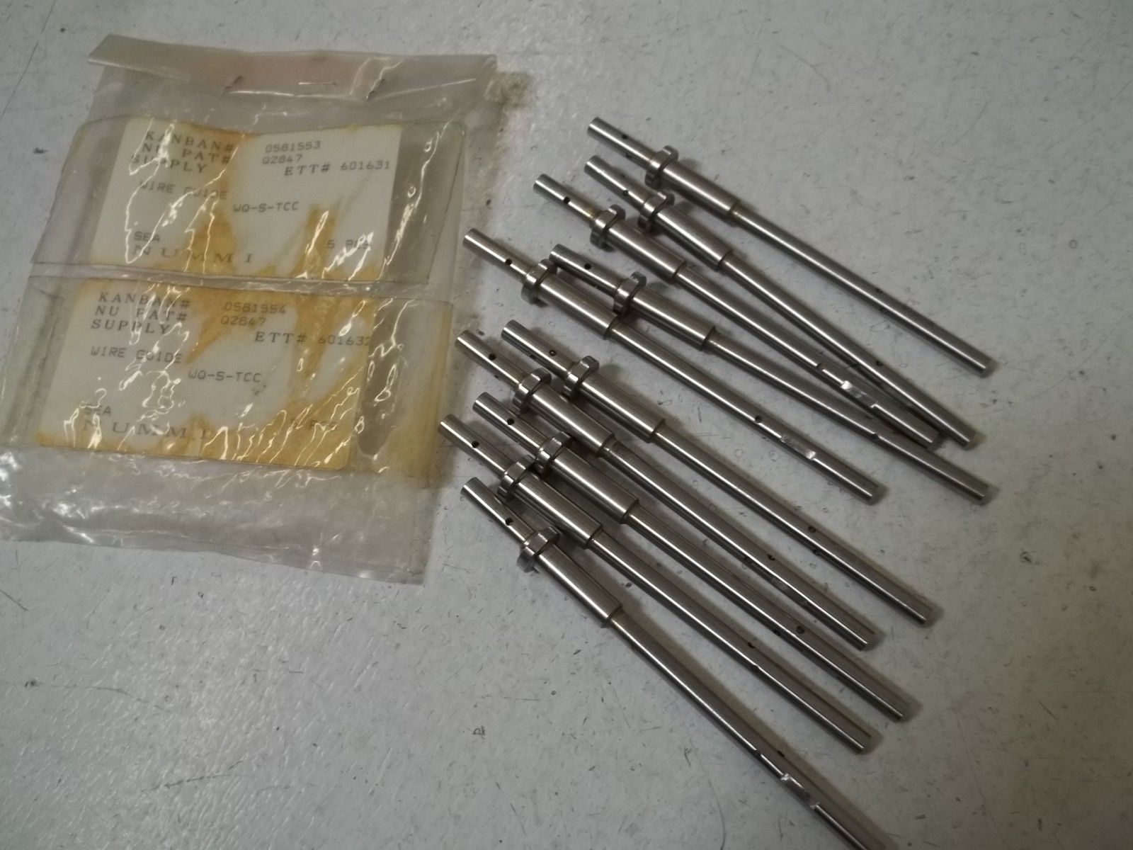 LOT OF 10 NUMMI WQ-S-TCC WIRE GUIDE NSNP