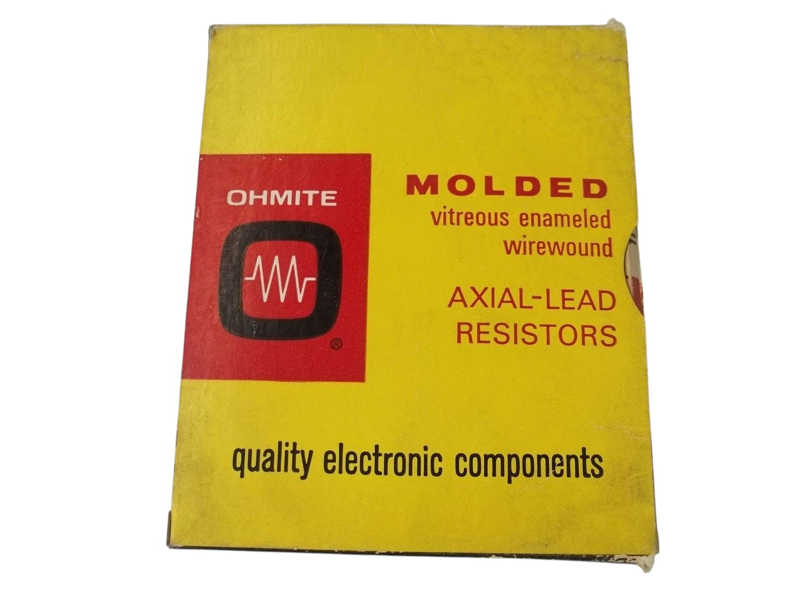 LOT OF 10 OHMITE 4792 AXIAL LEAD RESISTOR 11WATTS 100OHMS NSMP