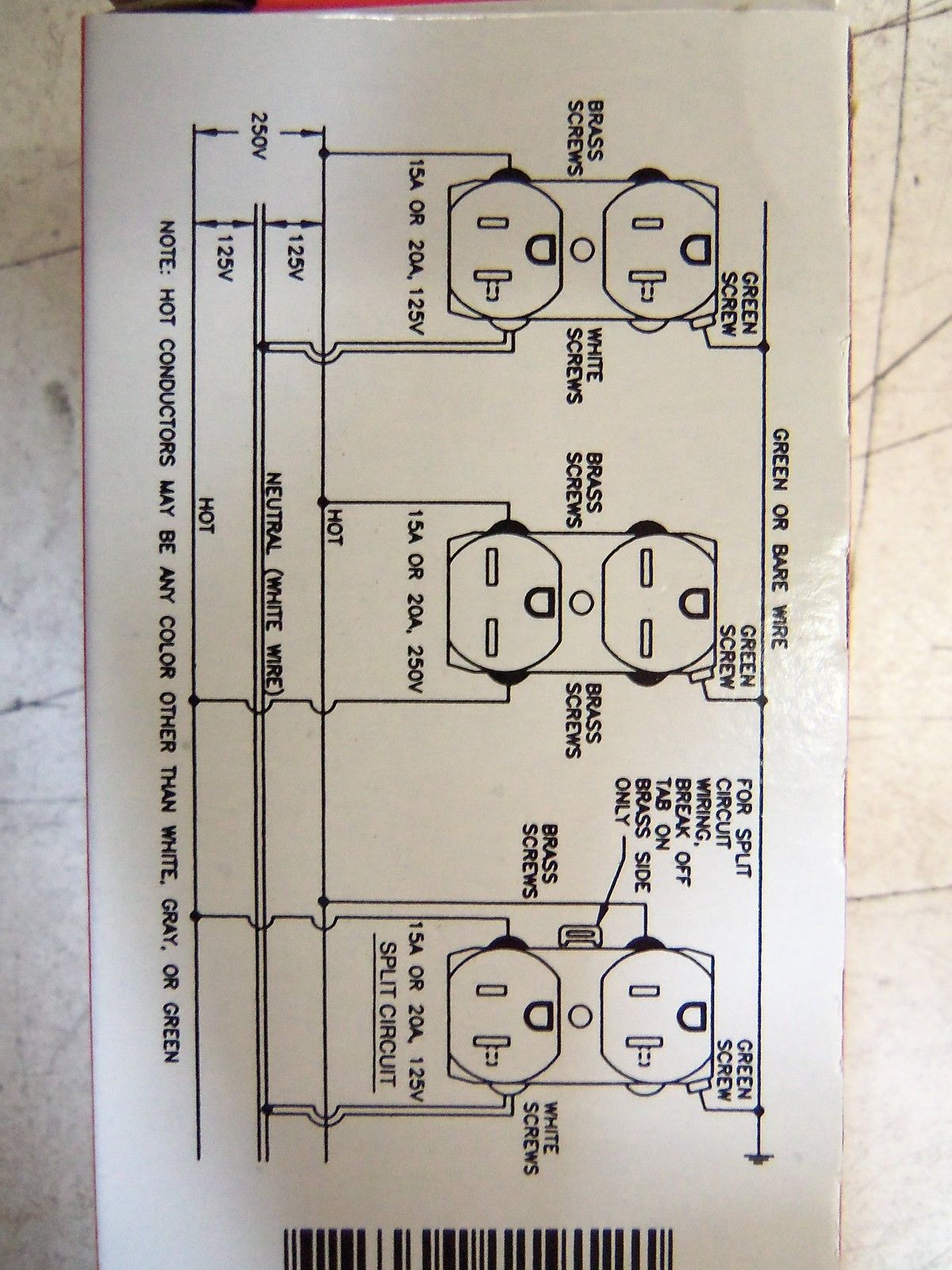 LOT OF 10 PASS & SEYMOUR CR20 *NEW IN BOX*