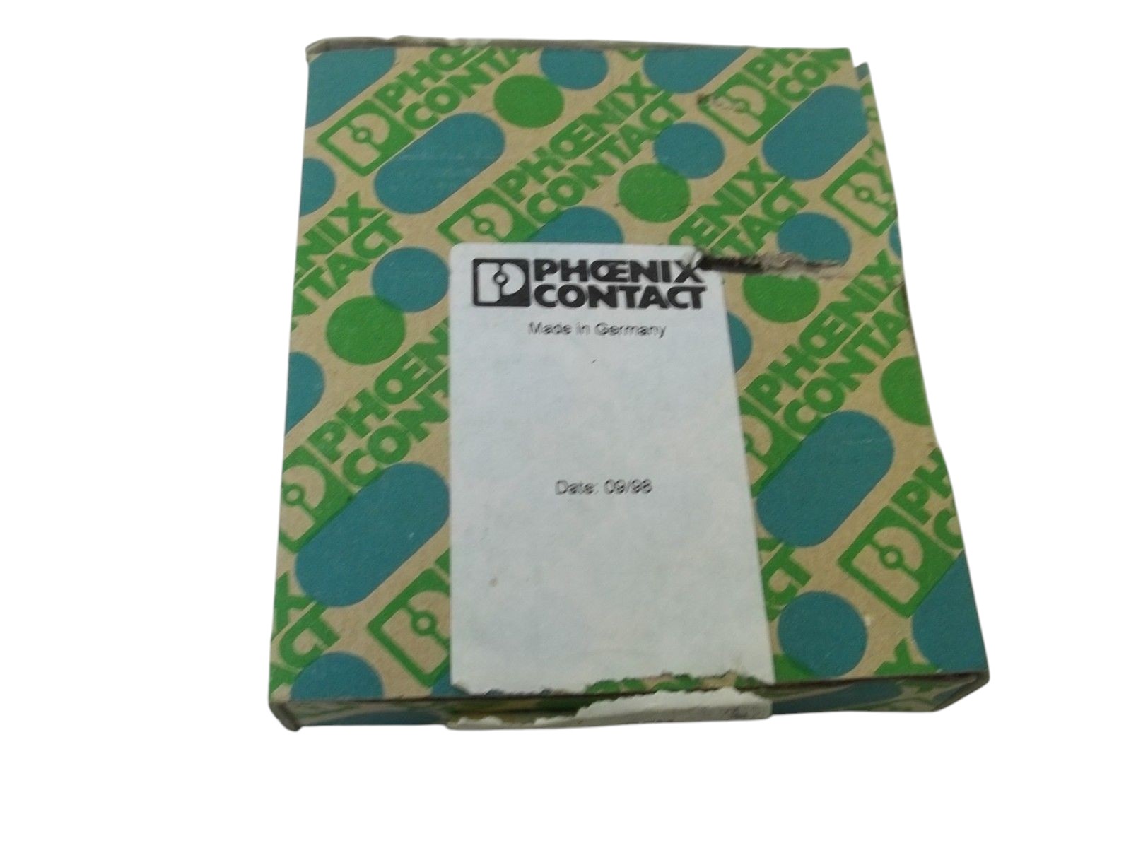 LOT OF 10 PHOENIX CONTACT ZBFM4/WH:UNBEDRUCKT 0803579 TERM. STRIP NSMP