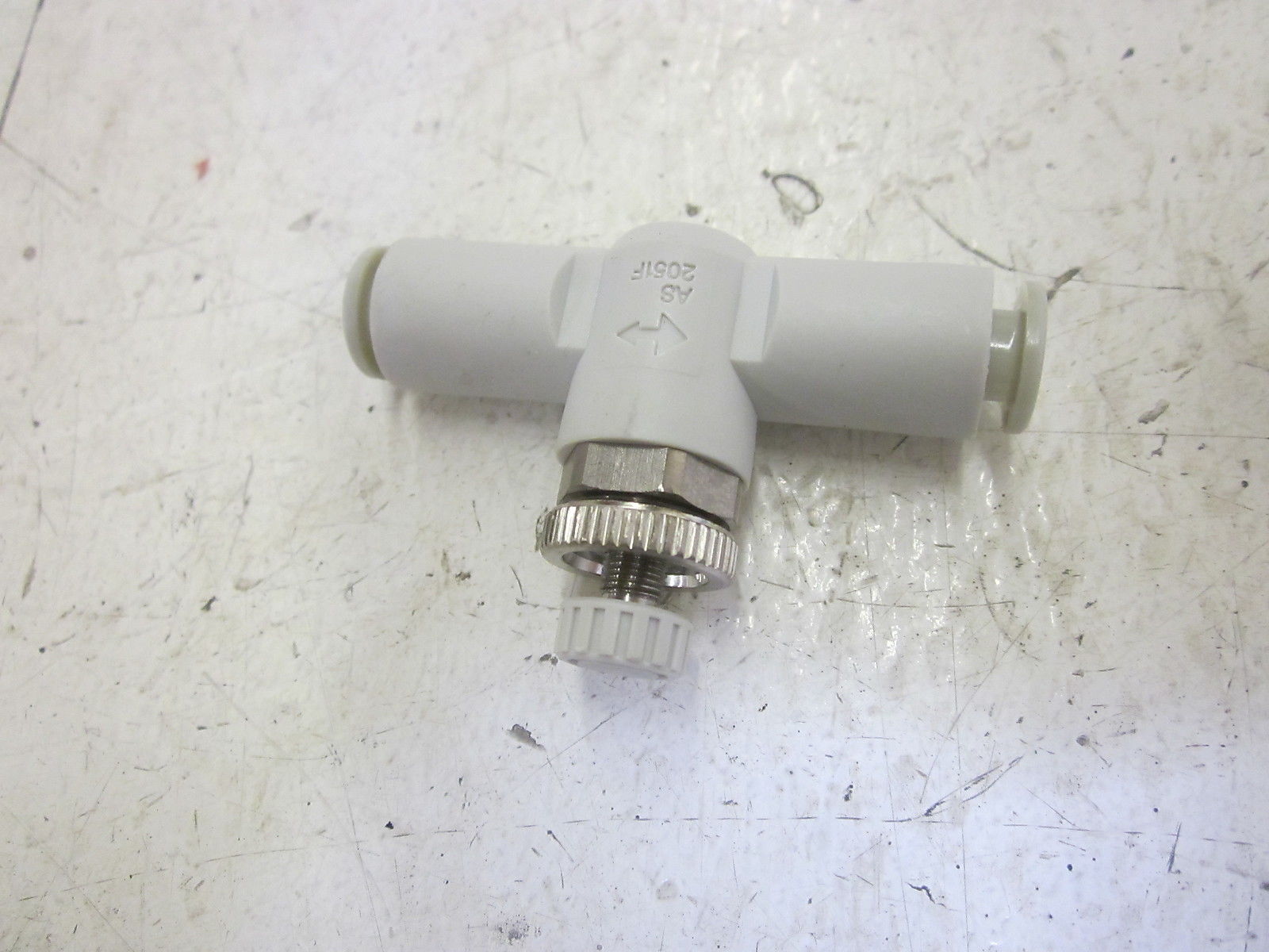 LOT OF 10 SMC AS2051F-06 IN-LINE FLOW CONTROL VALVE  NSNP