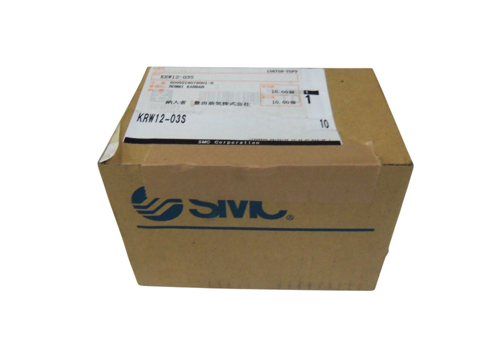LOT OF 10 SMC FITTINGS KRW12-03S NSFS