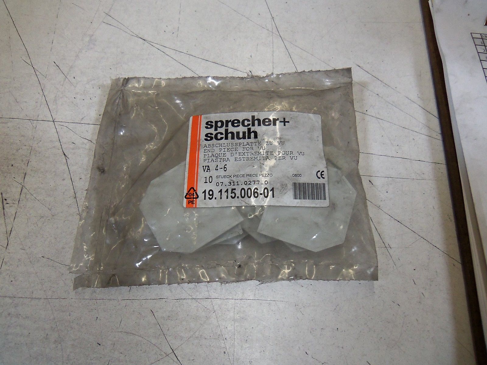 LOT OF 10 SPRECHER+SCHUH VA 4-6 *NEW IN BOX*