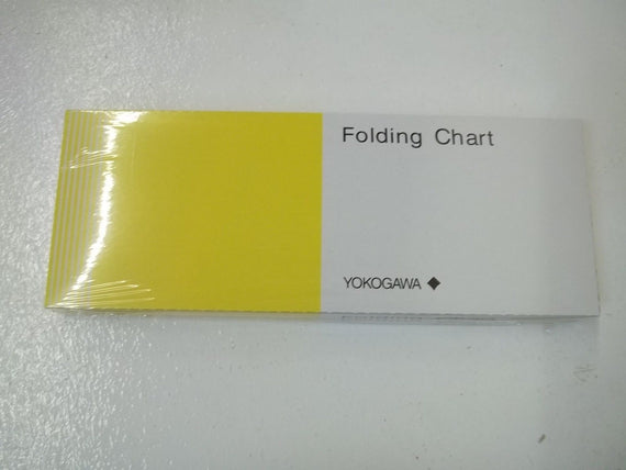 LOT OF 10 YOKOGAWA B957AMB FOLDING CHART *NEW IN BOX*