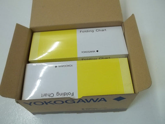 LOT OF 10 YOKOGAWA B957AMB FOLDING CHART *NEW IN BOX*