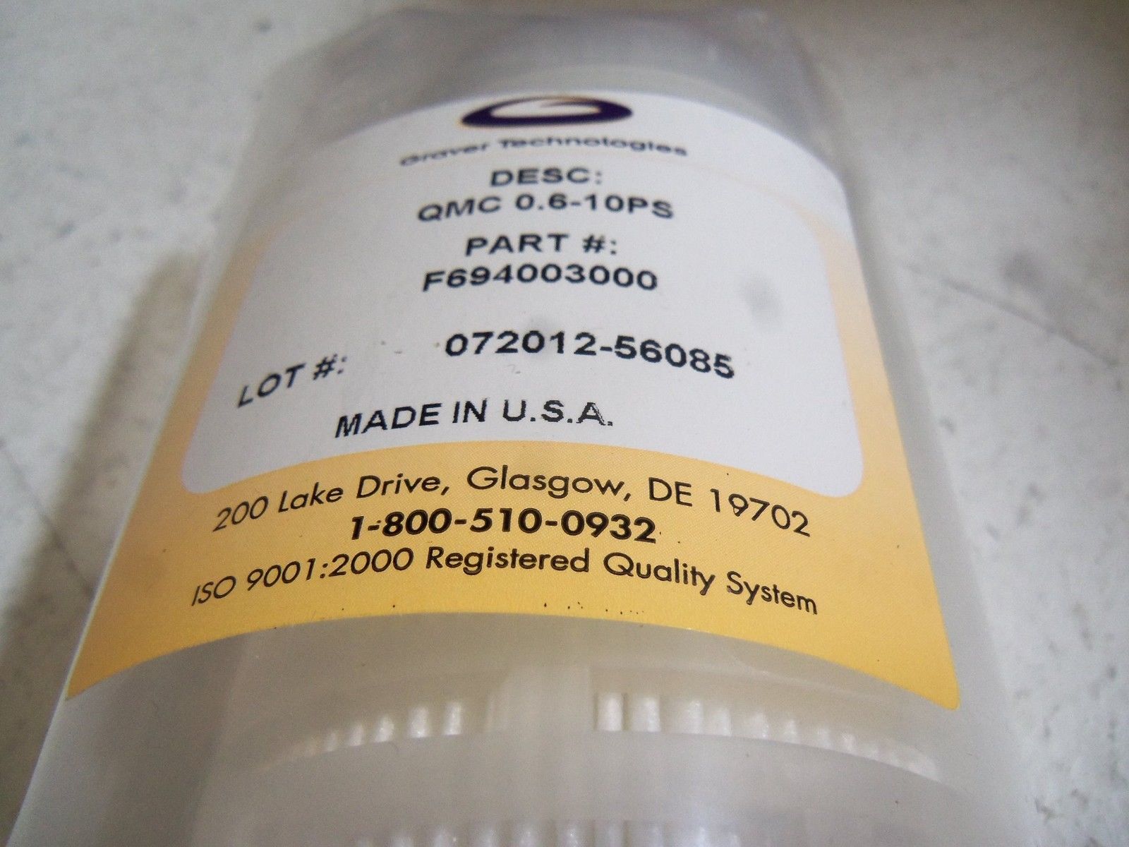 GRAVER TECHNOLOGIES F694003000 (PKG OF 12) NSMP