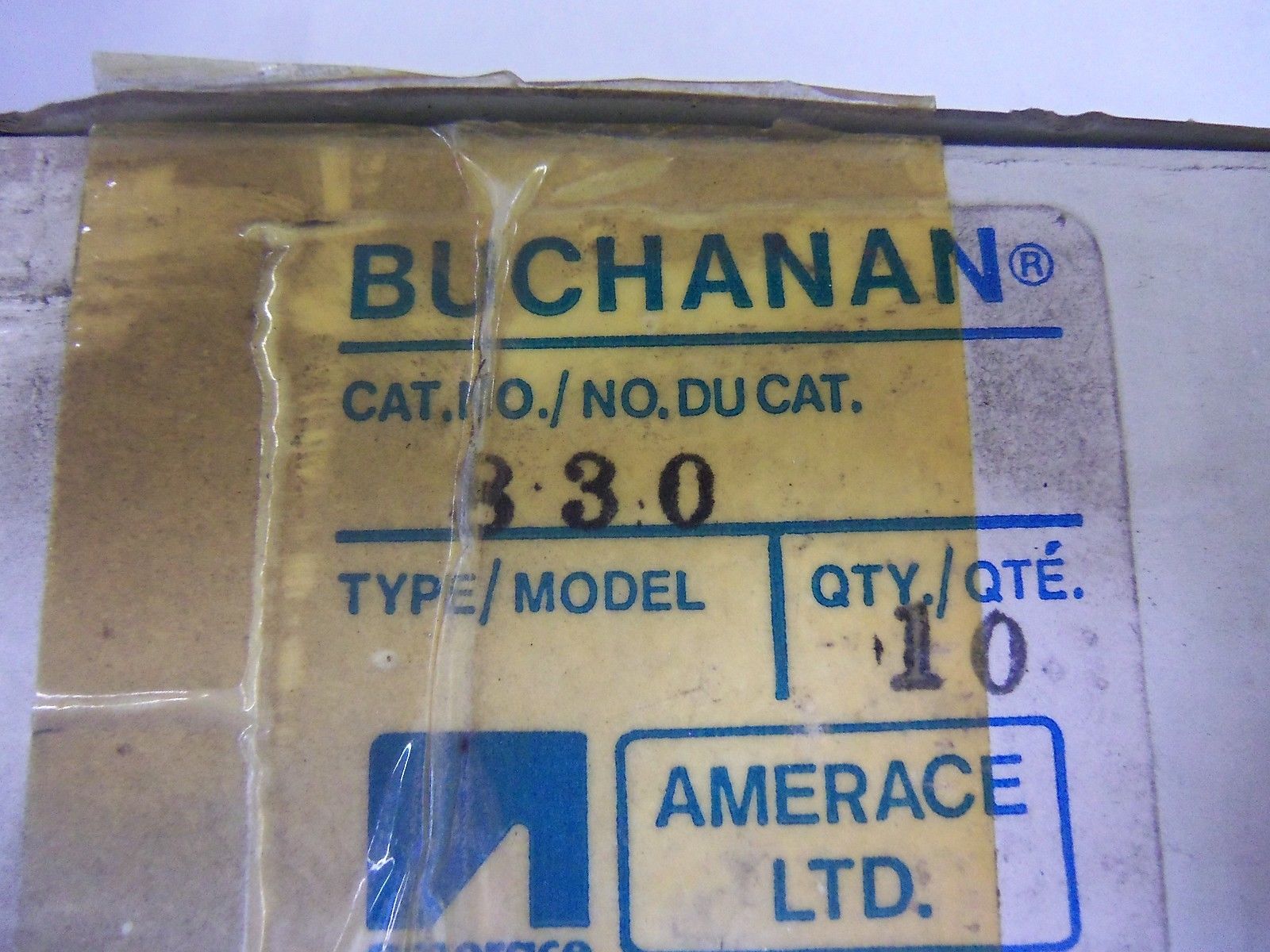 LOT OF 13 BUCHANAN 830 NSMP
