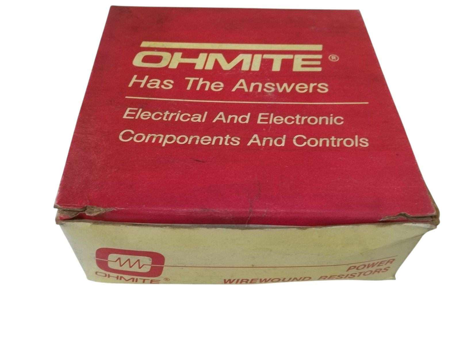 LOT OF 16 OHMITE B205300 WIREWOUND RESISTOR 20WATTS, 300 OHMS NSMP