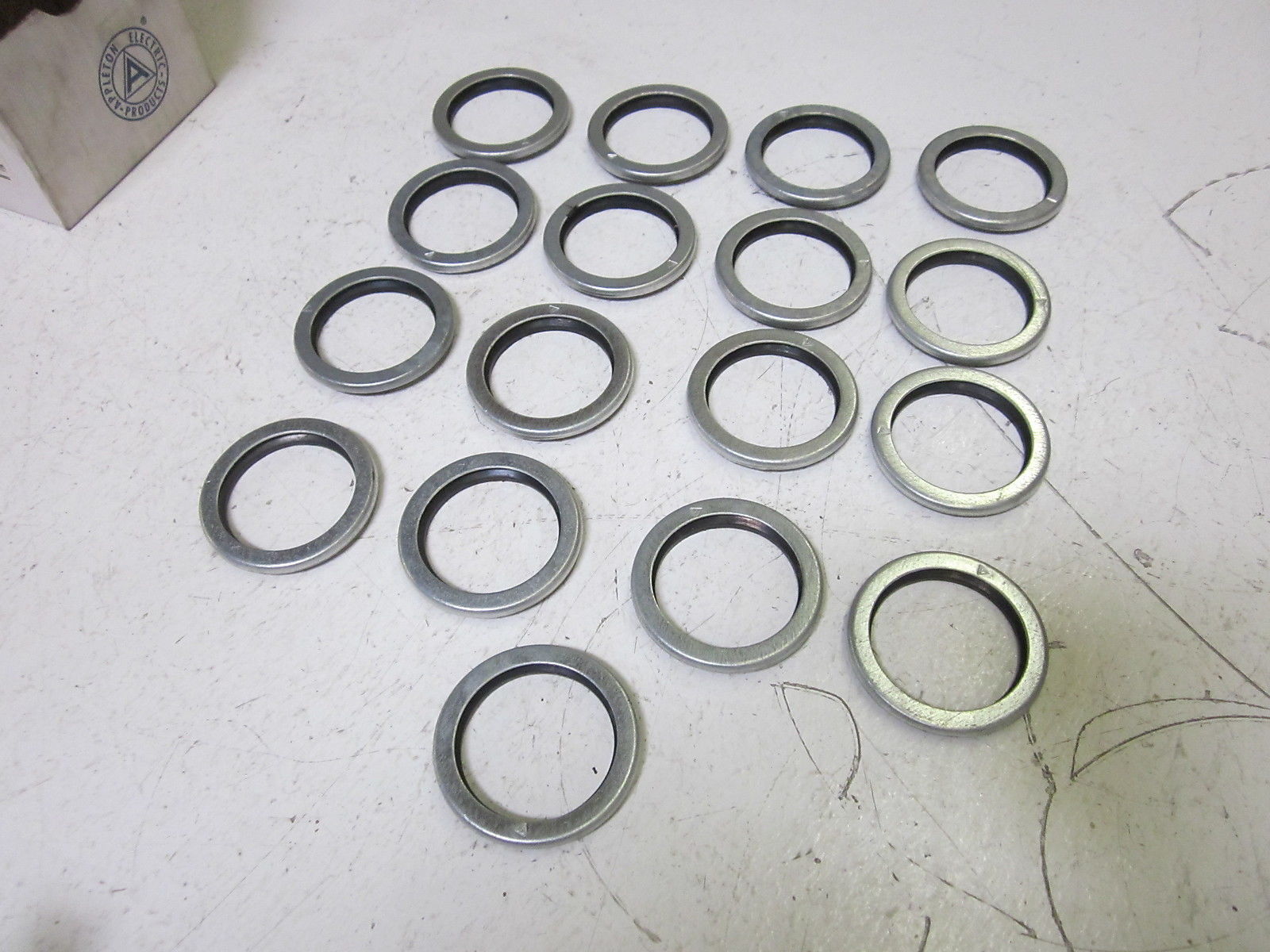 LOT OF 17 APPLETON STG-150 GASKET 1-1/2" NSMP