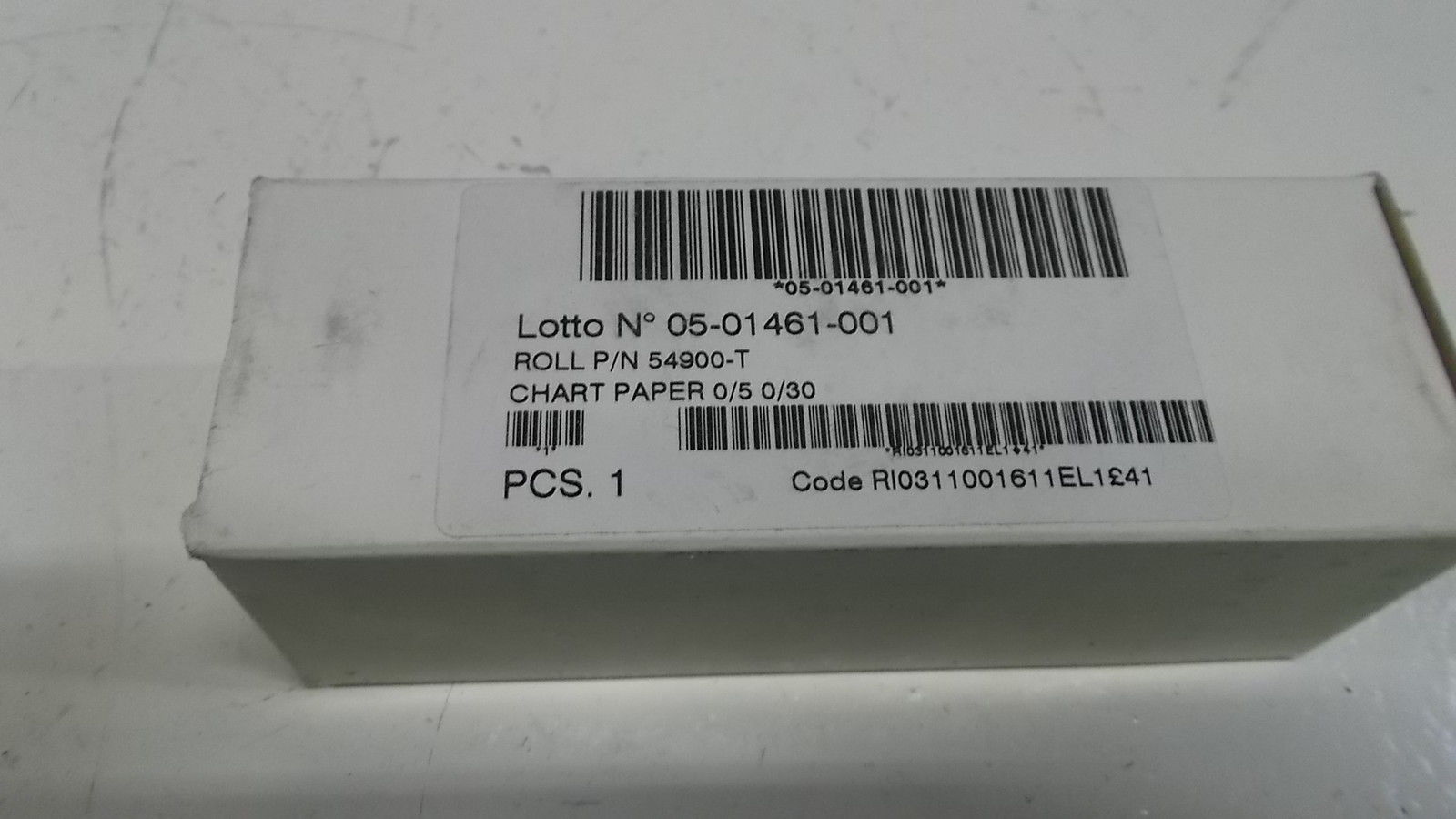 LOT OF 17 CHART PAPER 54900-T NSMP