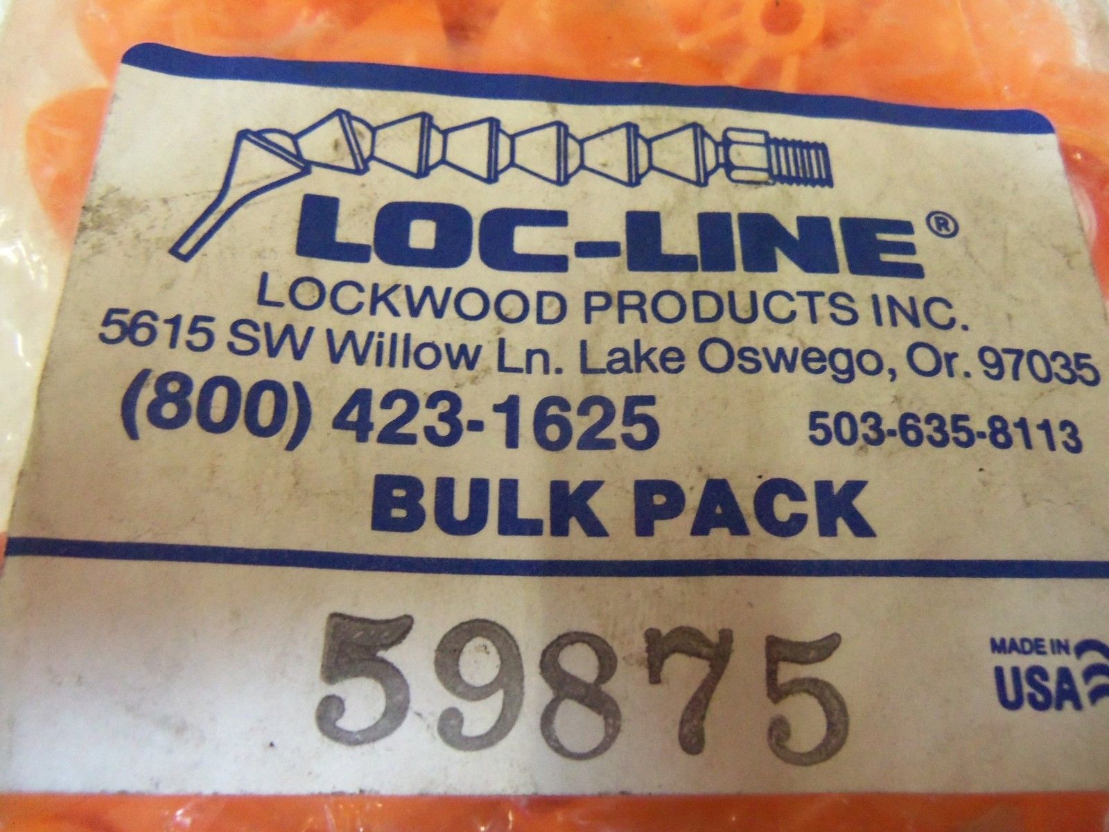 LOT OF 19 LOC-LINE 1/2" T FITTING 59875 NSMP
