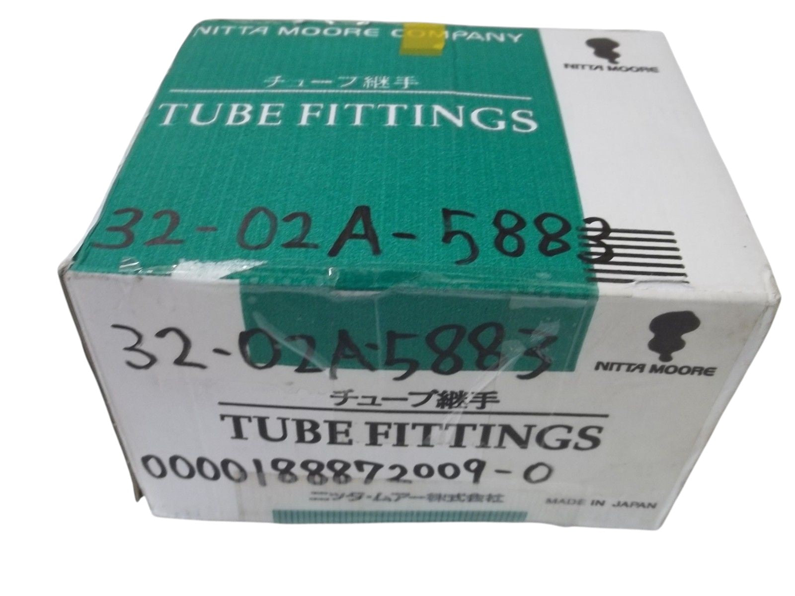 LOT OF 20 NITTA MOORE UL1N1/2 TUBE FITTINGS NSMP