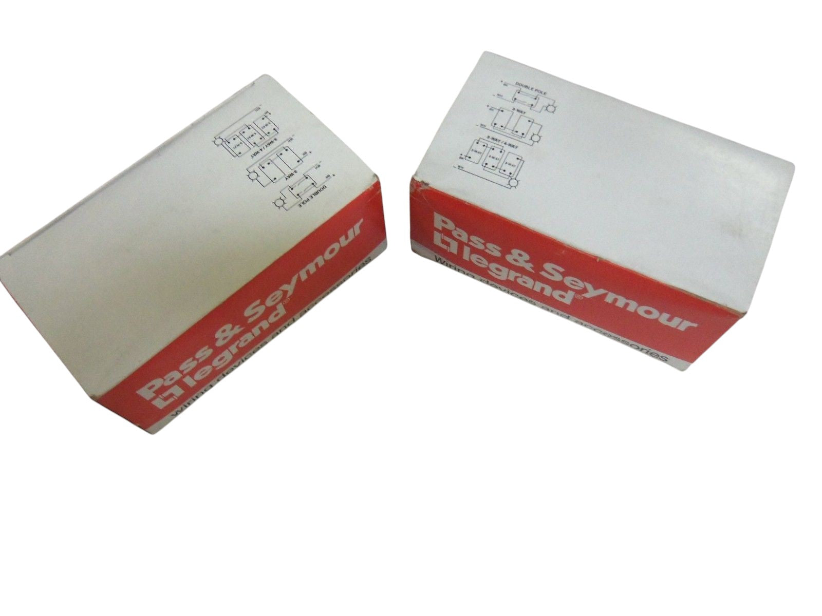 LOT OF 20  PASS & SEYMOUR CS20AC1-W SINGLE POLE SWITCH NSMP