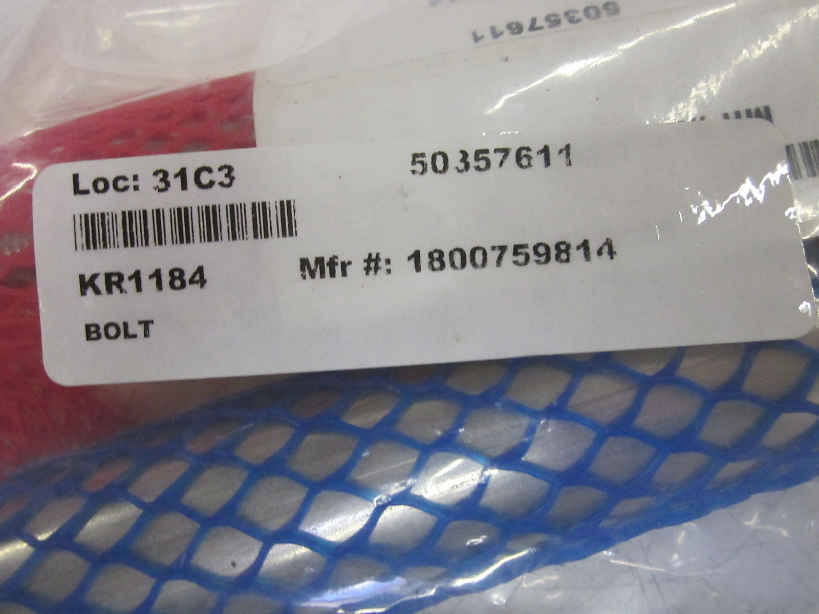 LOT OF 2 1800759814 BOLT NSMP