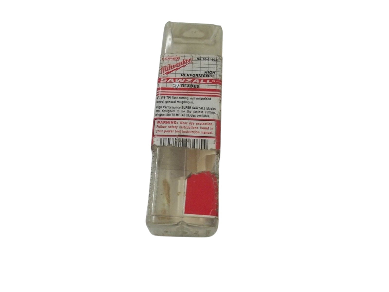 LOT OF 24 MILWAUKEE 48-01-6031 BLADES NSMP