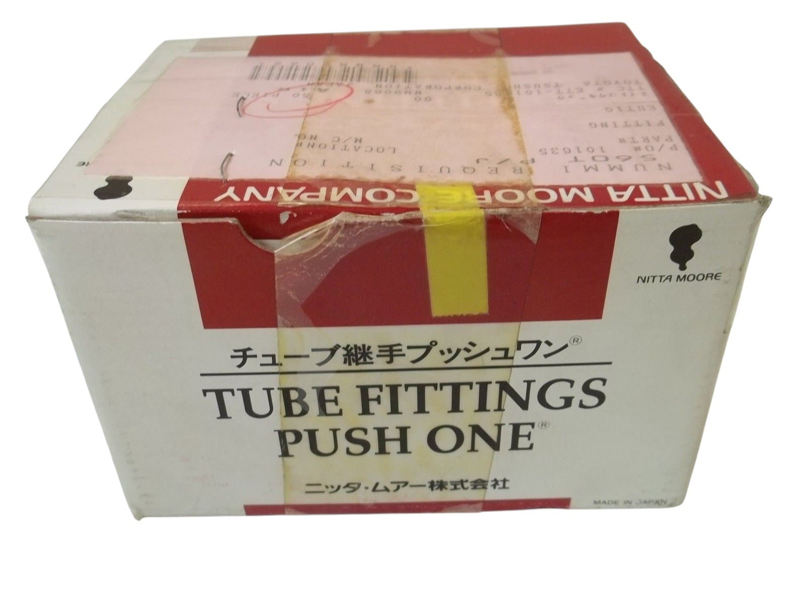 LOT OF 25 NITTA MOORE EUT10-WV0 TUBE FITTING PUSH ONE NSMP