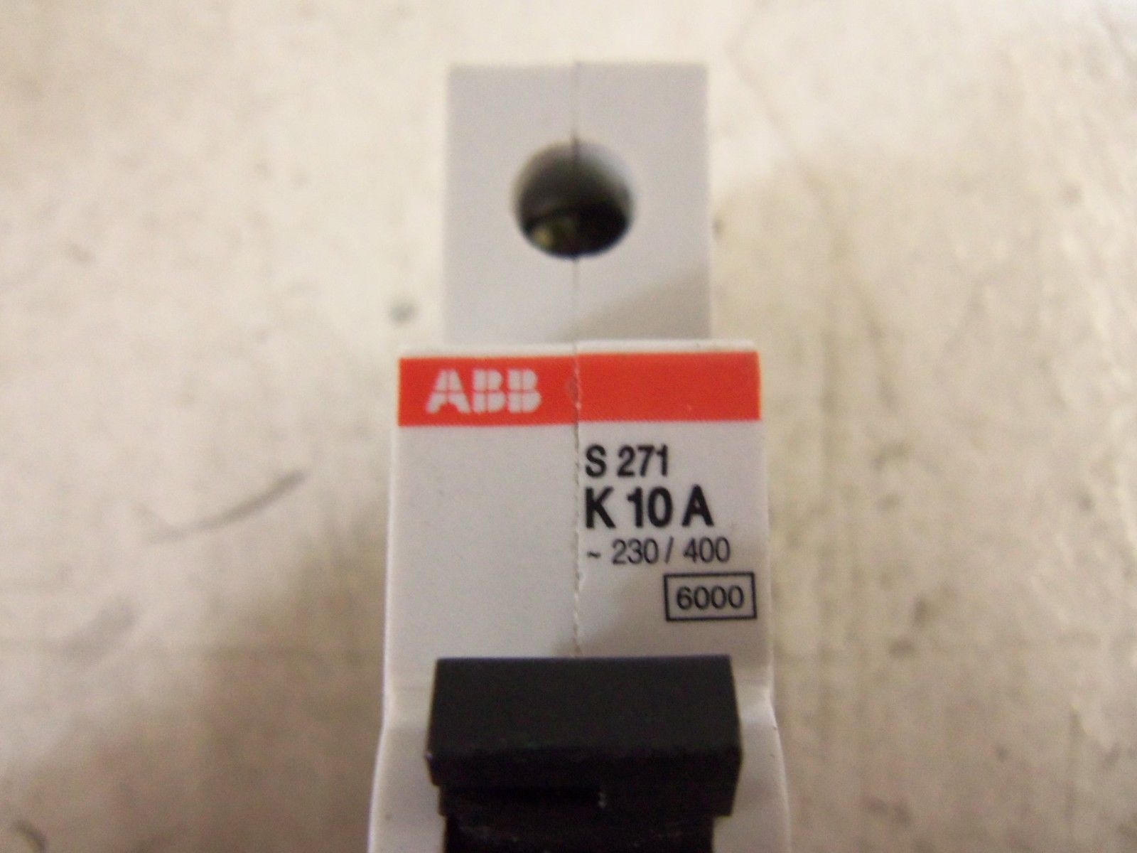 LOT OF 2 ABB CIRCUIT BREAKERS S27-K10 UNMP
