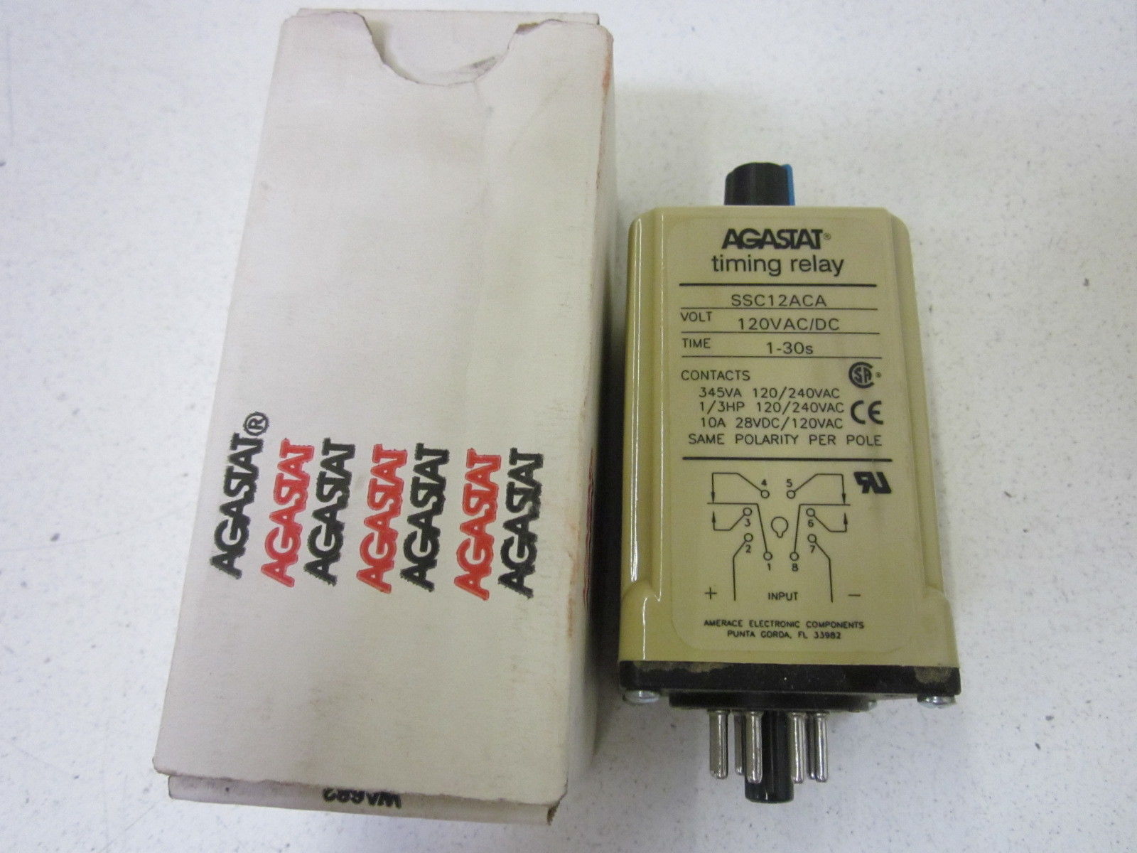LOT OF 2 AGASTAT SSC12ACA NSMP
