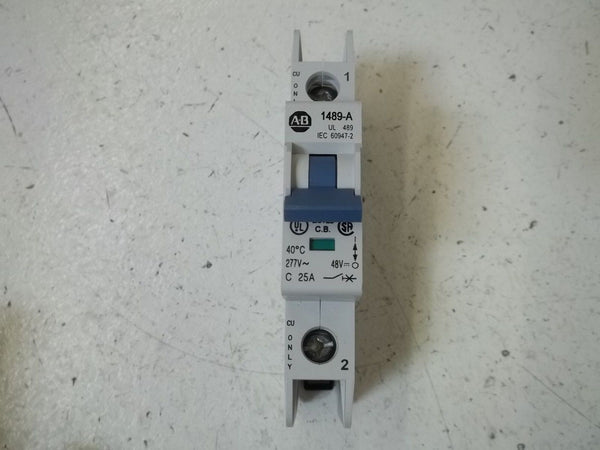 LOT OF 2 ALLEN BRADLEY 1489-A1C250 SER.A CIRCUIT BREAKER NSMP