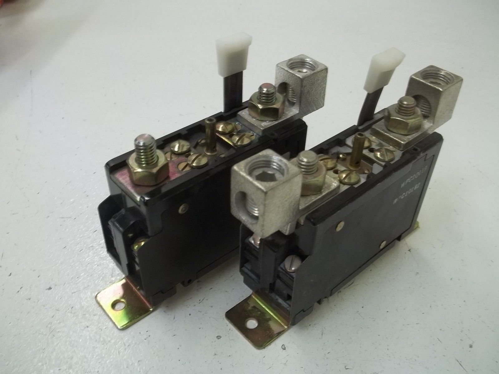 LOT OF 2 ALLEN BRADLEY 815-E0V4 SER.K OVERLOAD RELAY UNMP