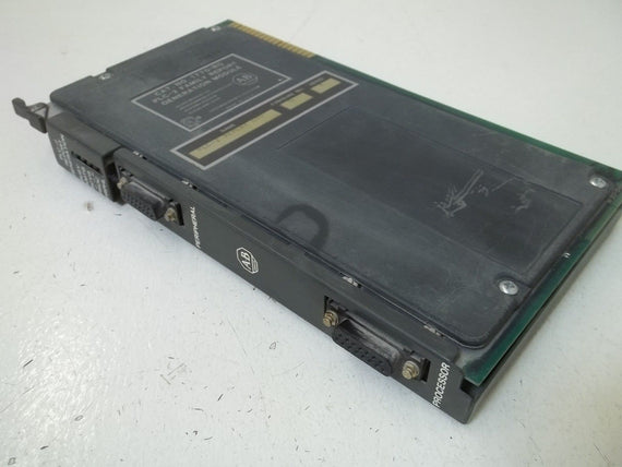 LOT OF 2 ALLEN BRADLEY 1770-RG SER.A PLC-2 FAMILY REPORT GENERATION MODULE *USED
