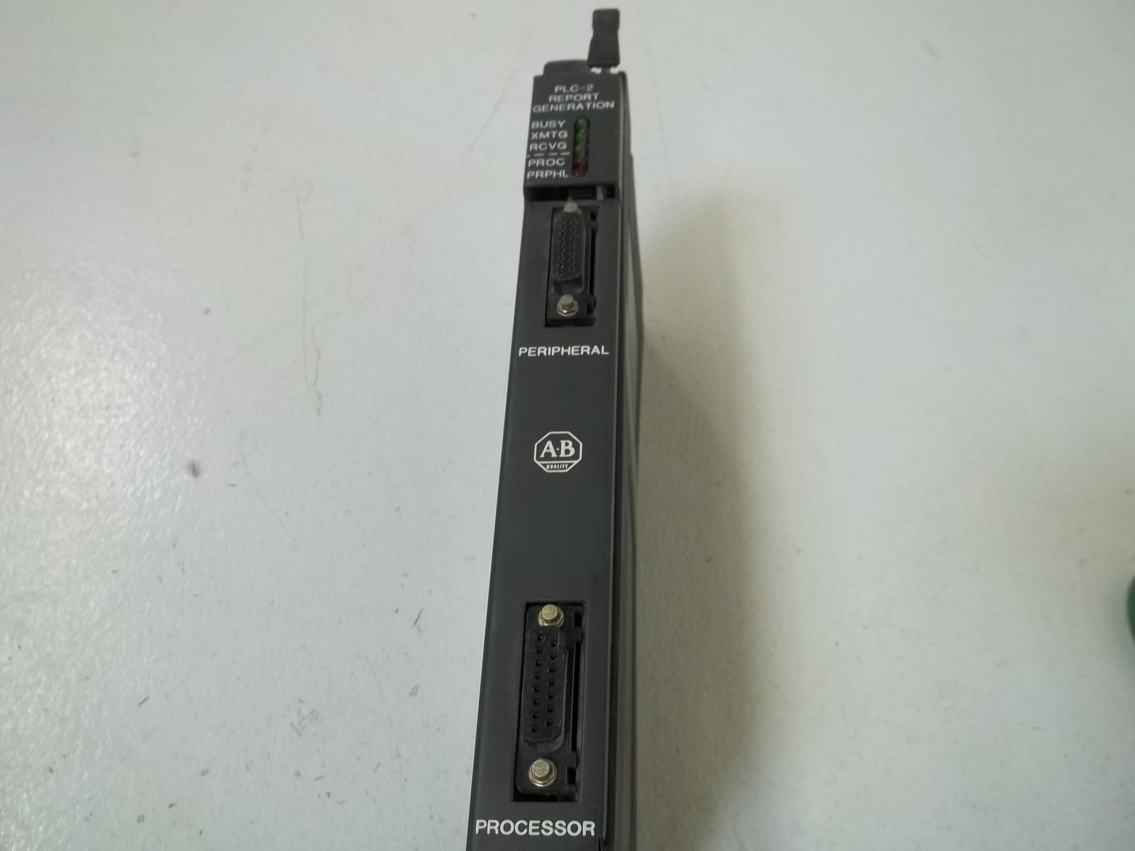 LOT OF 2 INDUSTRIAL SPARE PART 1770-RG SER.A PLC-2 FAMILY REPORT GENERATION MODULE UNMP