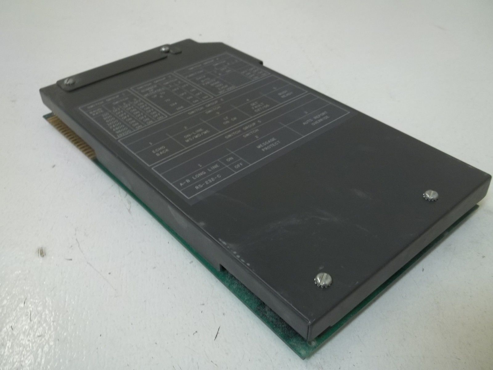 LOT OF 2 INDUSTRIAL SPARE PART 1770-RG SER.A PLC-2 FAMILY REPORT GENERATION MODULE UNMP