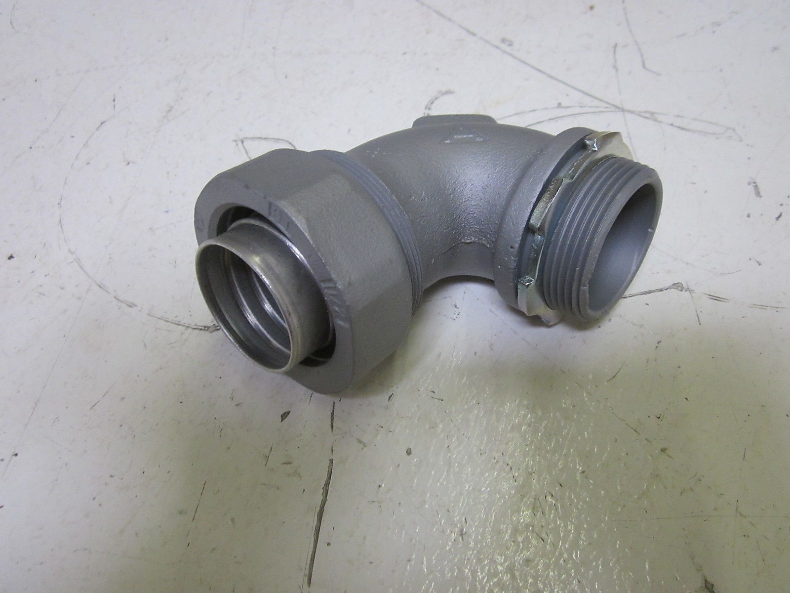 LOT OF 2 APPLETON ST-90150 CONNECTOR 90 DEG 1-1/2" NSMP