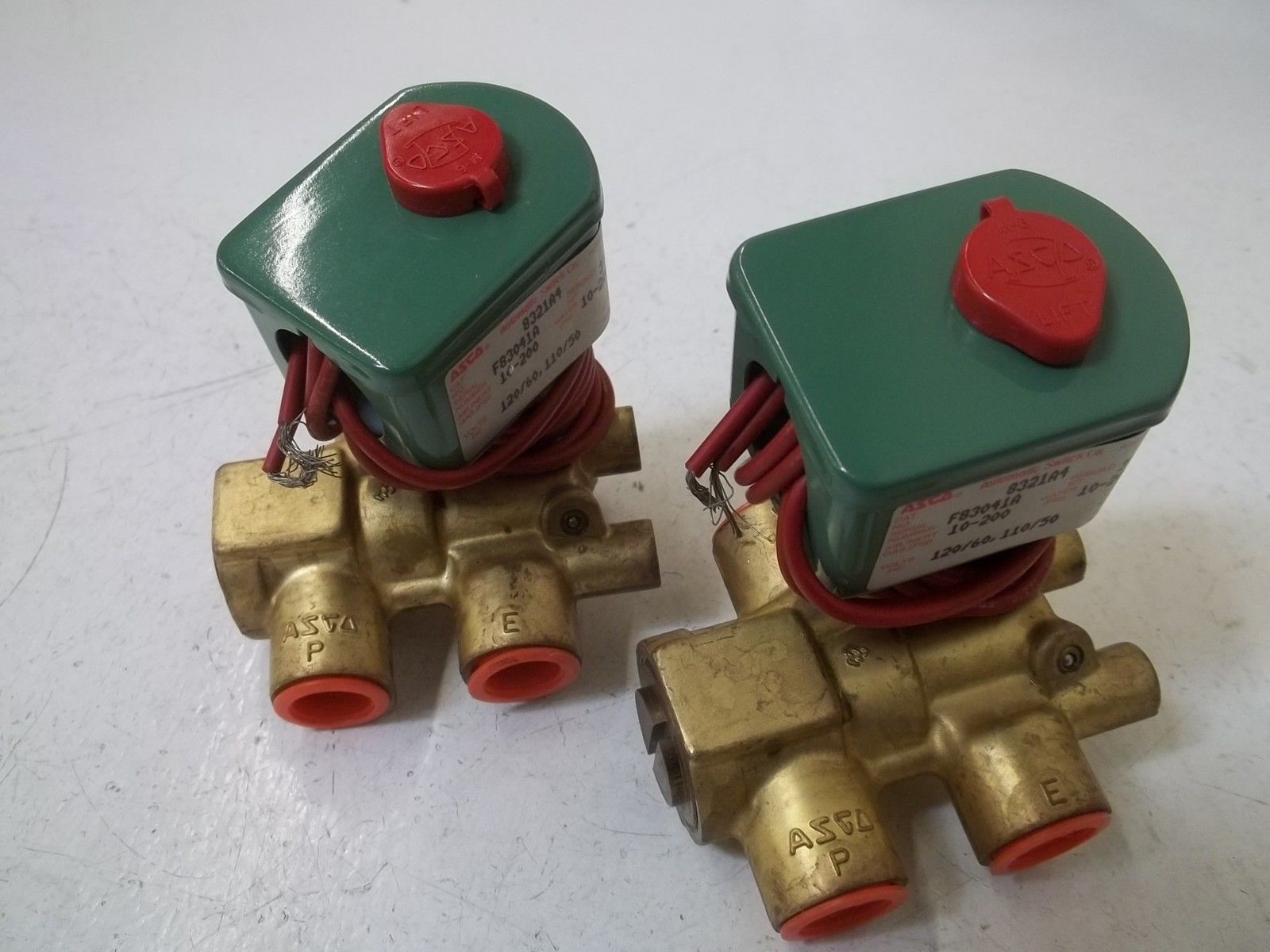 LOT OF 2 ASCO 8321A4 UNMP