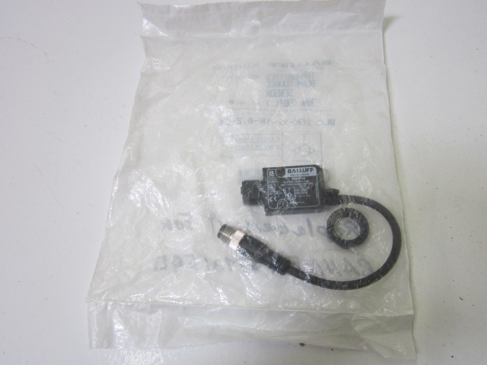 LOT OF 2 BALLUFF BLS16K-XX-1R-0.2-S4 NSMP