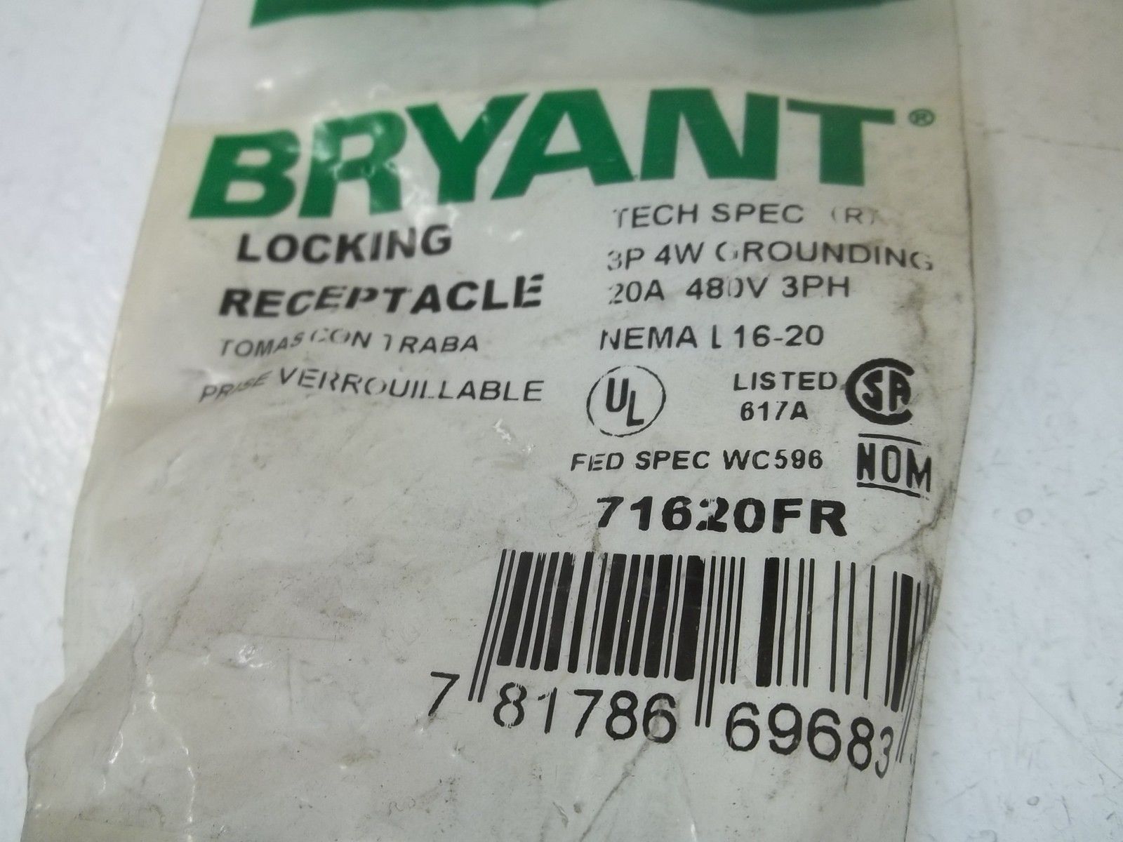 BRYANT 7162FR (PACKAGE OF 2) NSMP