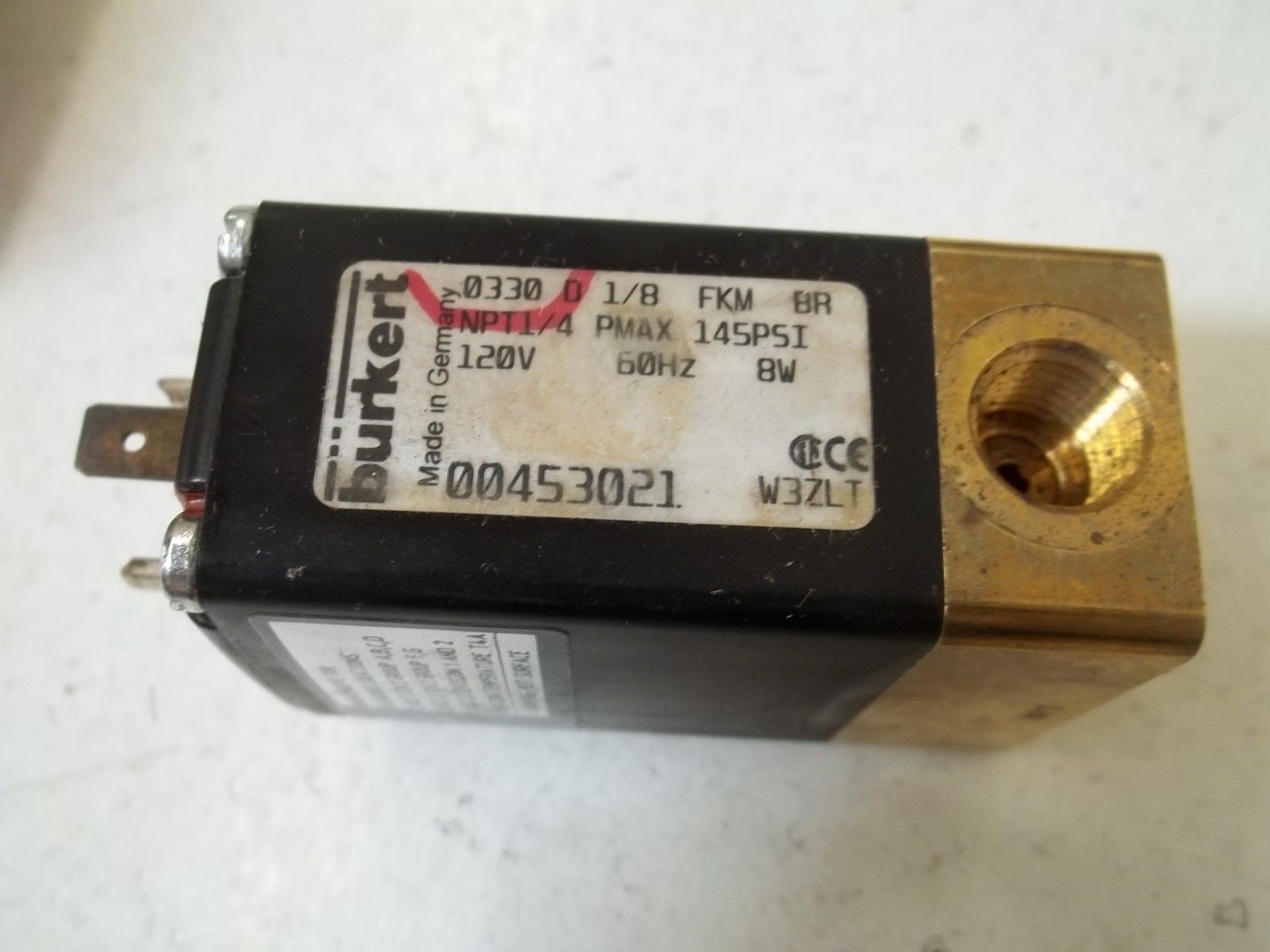LOT OF 2 BURKERT 00453021 NSMP