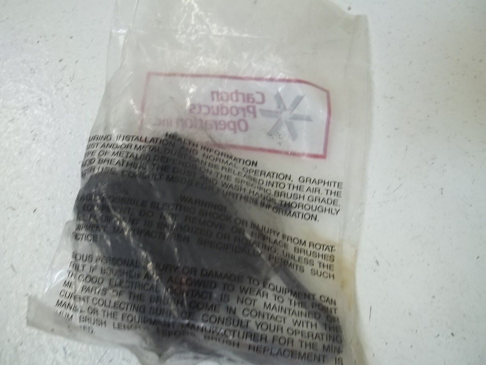 LOT OF 2 CARBON PRODUCTS  INC. 36A71014AAP11 BRUSHNSMP