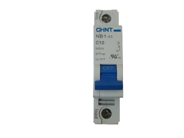 LOT OF 2 CHNT NB1-63-C10 CIRCUIT BREAKER NSNP