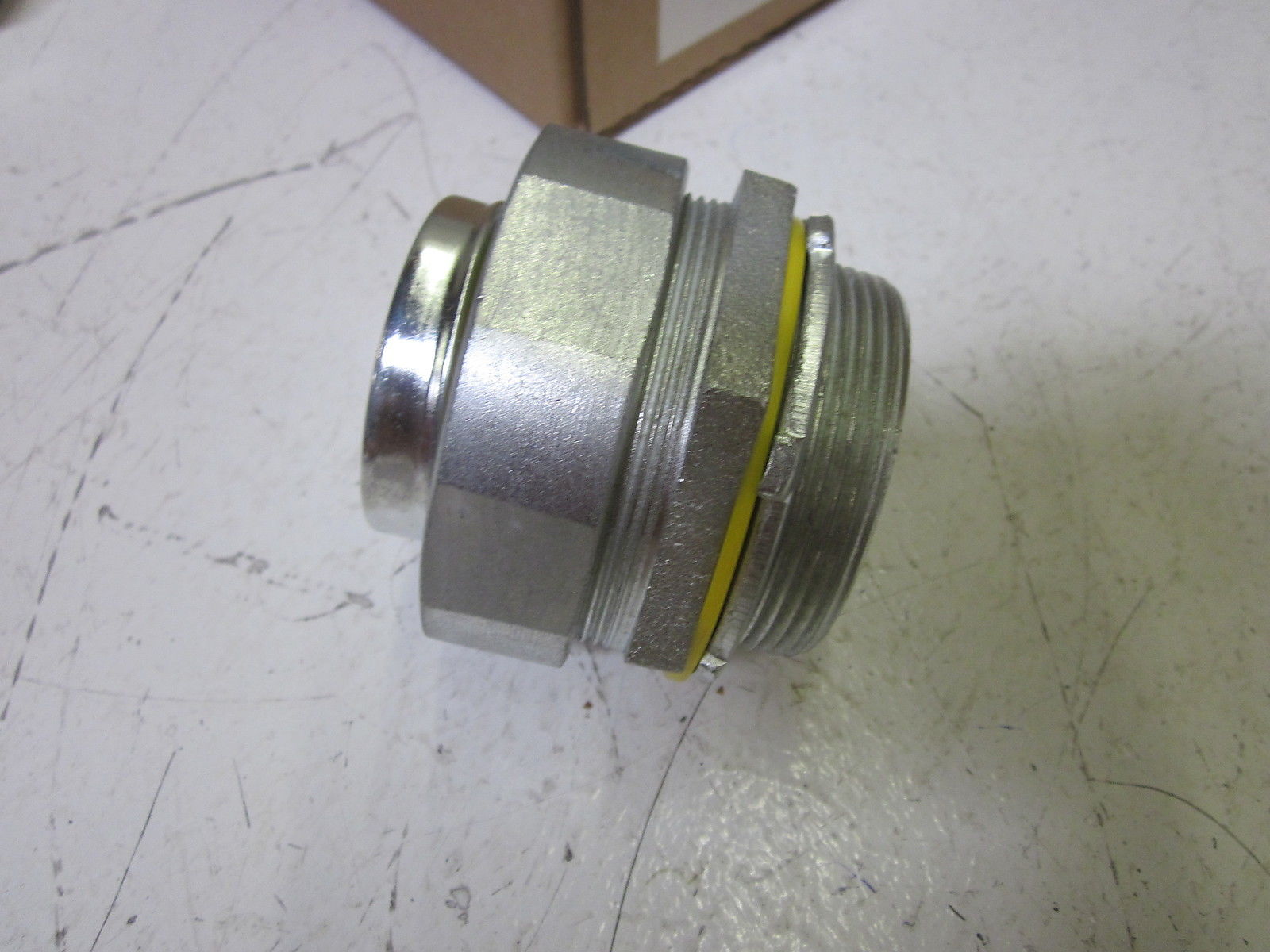 LOT OF 2 CROUSE-HINDS LT200 STRAIGHT MALE CONNECTOR NSMP