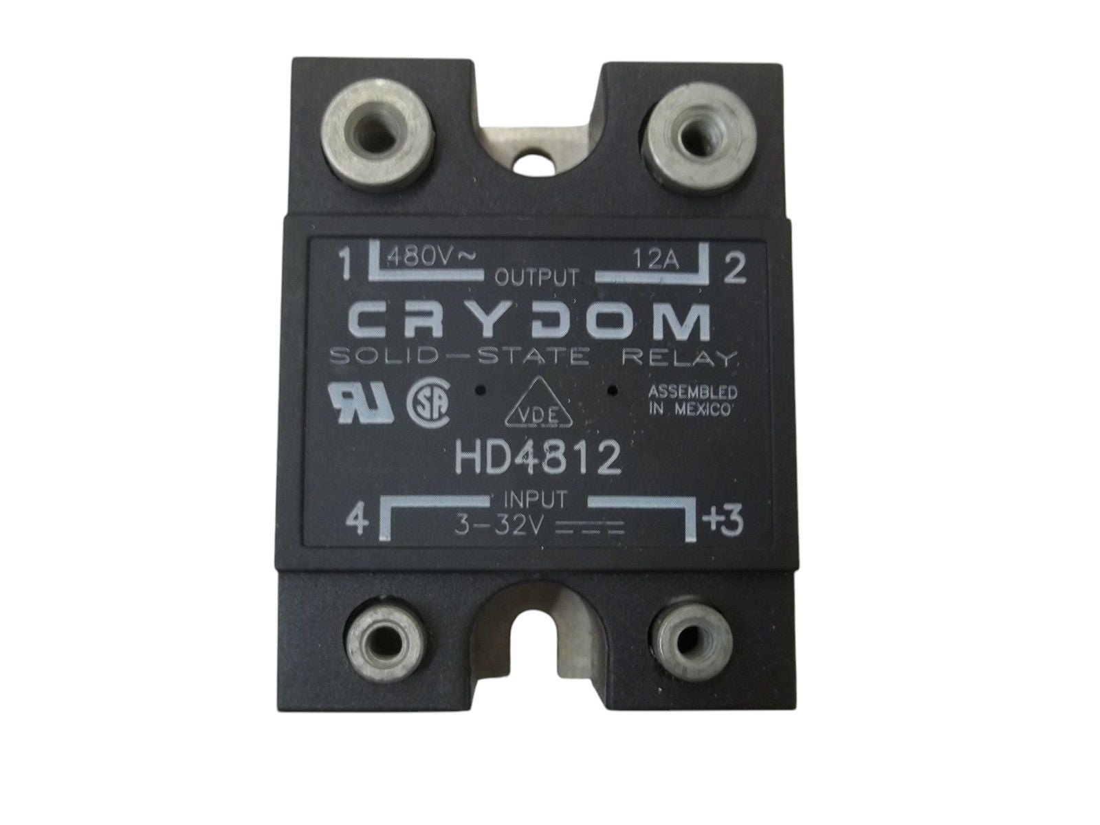 LOT OF 2 CRYDOM HD4812 SOLID-STATE RELAY NSNP