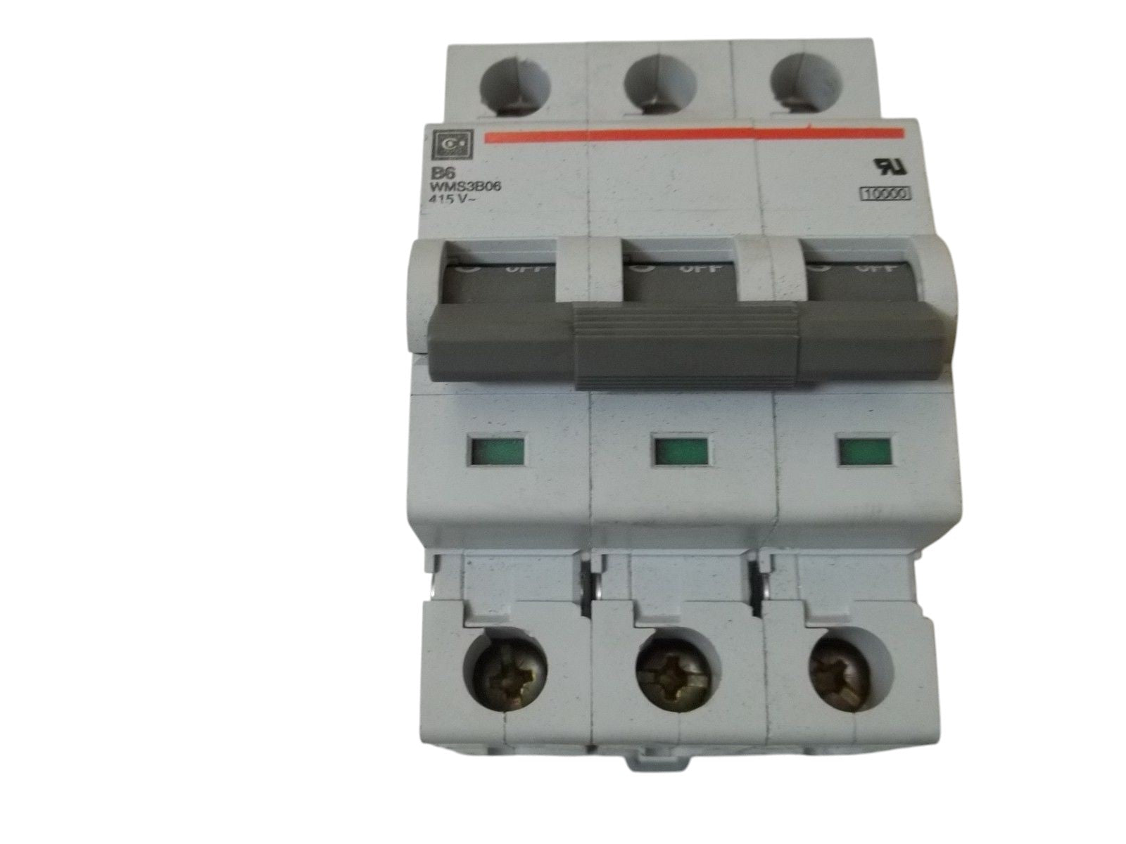 LOT OF 2 CUTLER HAMMER WMS3B06 CIRCUIT BREAKER UNMP