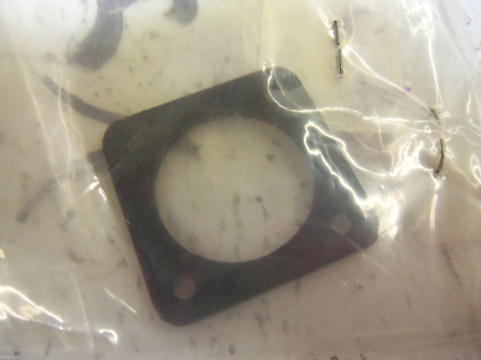 LOT OF 2 E0-0621-140-011 REPAIR PARTS GASKET .06 X 1.25 X 1.25FNSNP