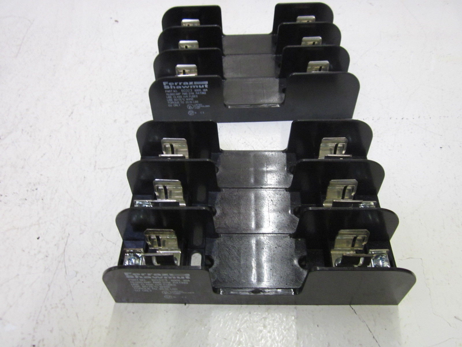 LOT OF 2 FERRAZ SHAWMUT 60323 600V NSNP