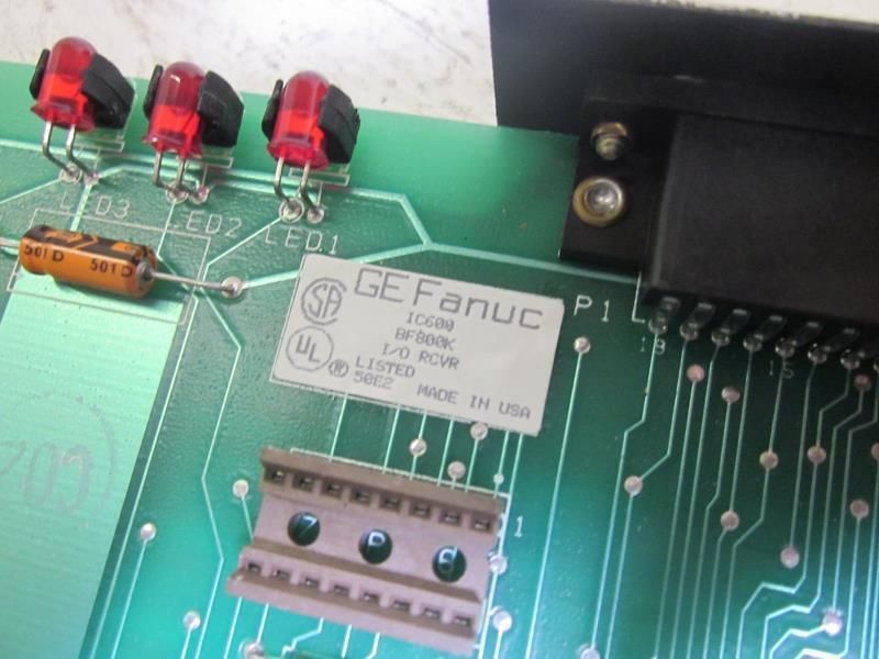 LOT OF 2 GE FANUC IC600BF800K I/O RECIEVER UNMP